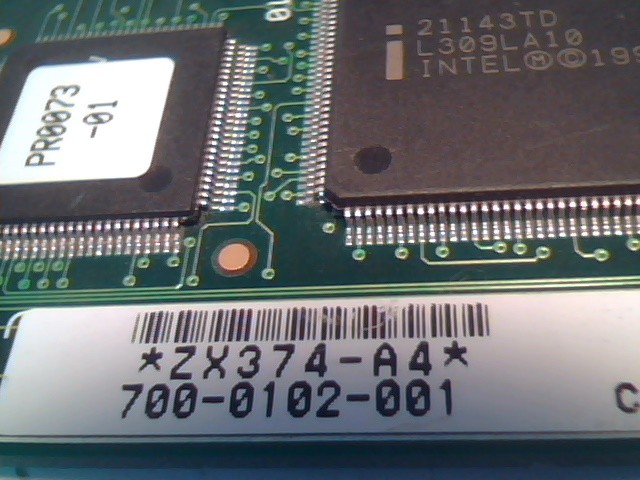 Znyx Networks ZX374-A4 ZX370 Series quad 4 Port 66MHz 64Bit PCI Ethernet Adapter - image 4