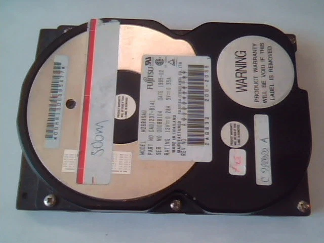 Hard Disk Drive Fujitsu M2684SAU CA01237-B141 CAG632