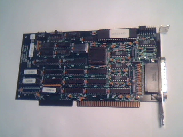 Interface Systems Inc 1706020 RS-232 Serial Card ISA 16-bit am85c30 adm232ljn
