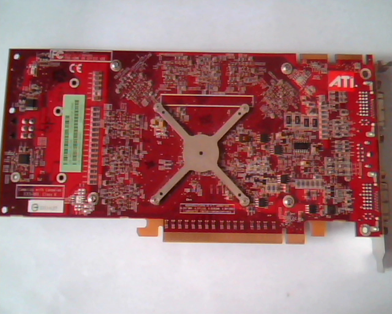 PCI-E express card ATI 109-A99931-00 X1950 Pro 256M 102A9990200 Dual DVI Video - image 4