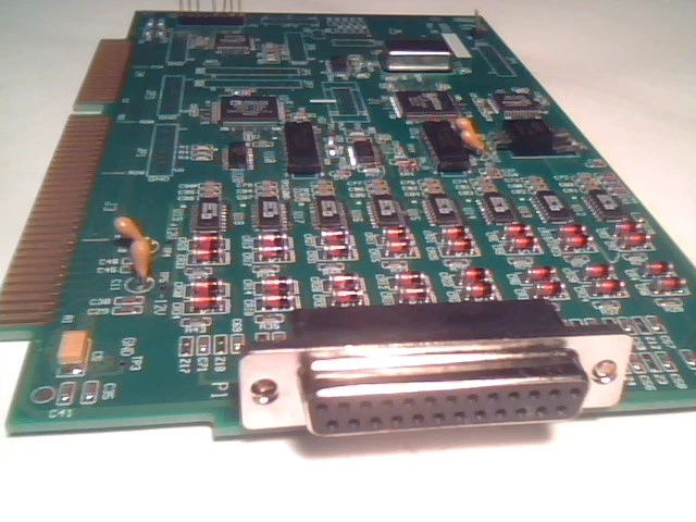 Vintage ISA 16-bit I/O Interface Card 6058 ME594V01300 ADG451BR ADG451 - image 3
