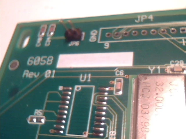 Vintage ISA 16-bit I/O Interface Card 6058 ME594V01300 ADG451BR ADG451 - image 4