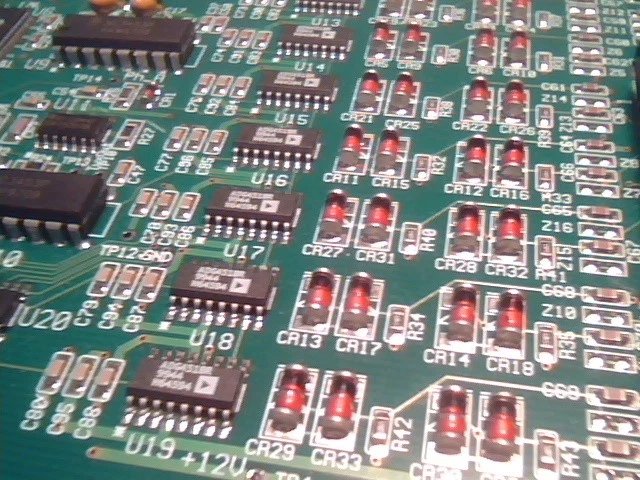 Vintage ISA 16-bit I/O Interface Card 6058 ME594V01300 ADG451BR ADG451 - image 7