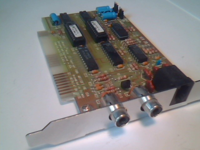 Vintage 8-bit ISA Sound Card Lantastic Voice Adapter ver 2B Artisoft network - image 3