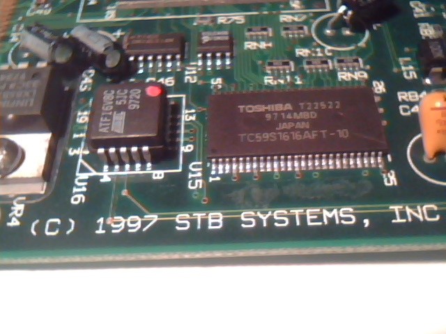 IBM 12J6221 PCI Video Card MPEG-2 DVD DECODER 1X0-0523-403 STB 210-0279-00X -002 - image 4