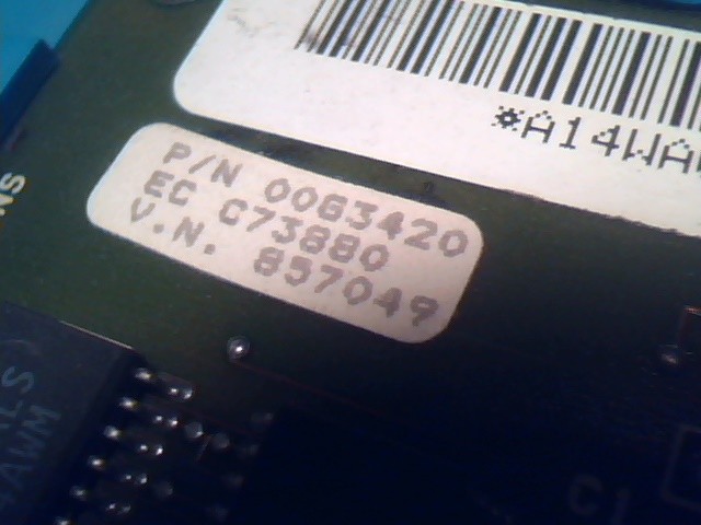 IBM 8-Port Async RS232 Adapter FRU 00G3448 MCA Microchannel Card PS/2 - image 4