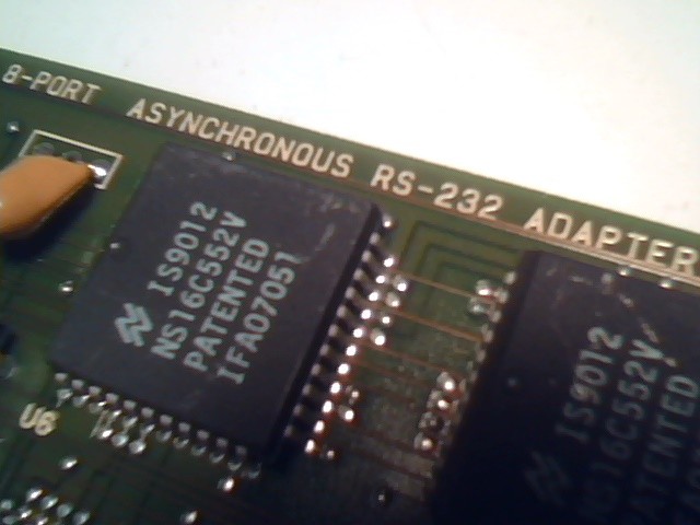 IBM 8-Port Async RS232 Adapter FRU 00G3448 MCA Microchannel Card PS/2 - image 5