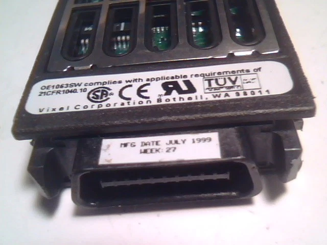 COMPAQ 234456-005 VIXEL OE1063SW 100M5SNIR 100M5SNIT GBIC Transceiver Module - image 3