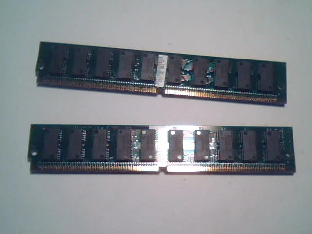 DEC 3000 AXP Sandpiper RAM Memory Modules 2pcs 8MB,16MB total 54-21139-DA 100pin