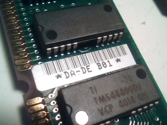 DEC 3000 AXP Sandpiper RAM Memory Modules 2pcs 8MB,16MB total 54-21139-DA 100pin - image 2