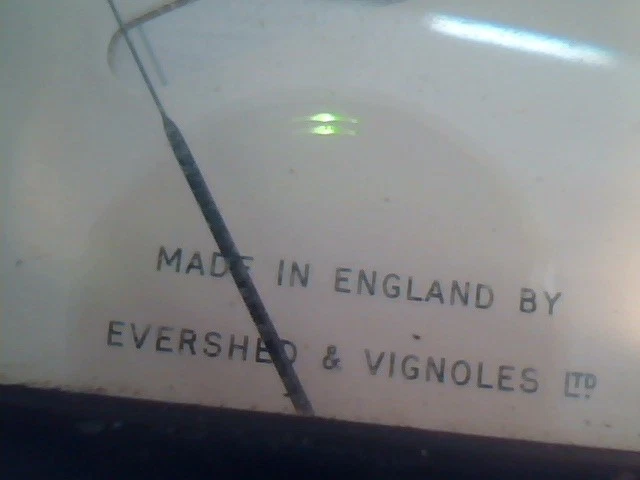 1940's MEGGER VOLTMETER D.C. 15/150 EVERSHED & VIGNOLES vintage test meter - image 3