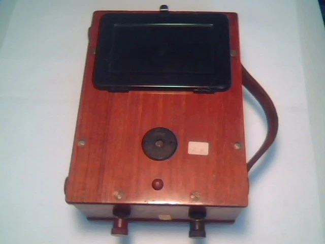 1930's MEGGER AMPERES AMMETER DC 5A EVERSHED & VIGNOLES vintage test meter - image 2