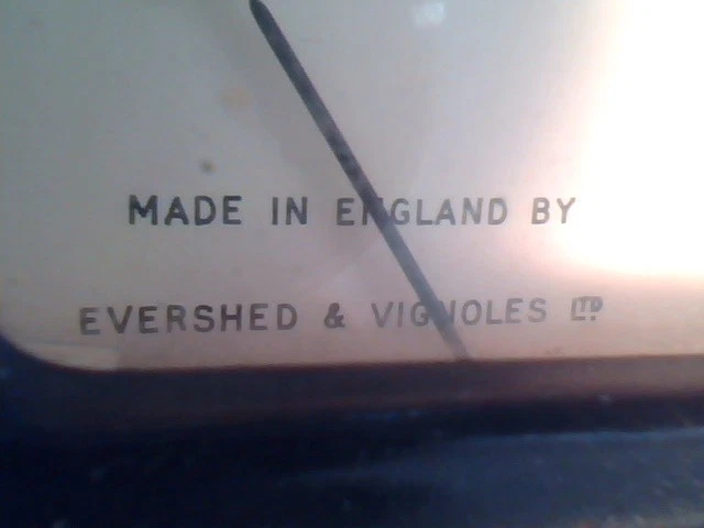 1930's MEGGER AMPERES AMMETER DC 5A EVERSHED & VIGNOLES vintage test meter - image 4