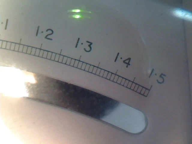 1930's MEGGER AMPERES AMMETER DC 1.5A EVERSHED & VIGNOLES vintage test meter - image 6