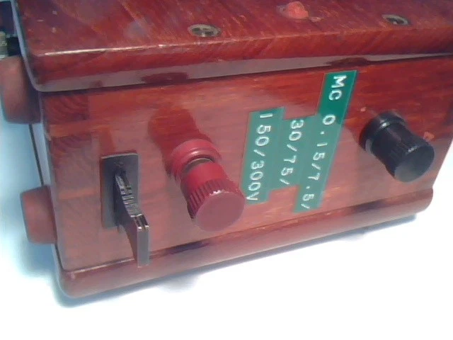 1930's MEGGER VOLTMETER DC 150V EVERSHED & VIGNOLES vintage test equipment meter - image 4