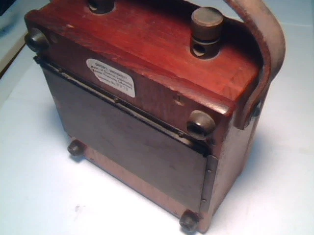 1930's MEGGER AMPERES DC 40 EVERSHED & VIGNOLES vintage test meter ammeter - image 3
