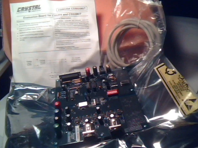 Crystal CDB5397 Evaluation Board Kit Development Prototype 24-bit Stereo Sound