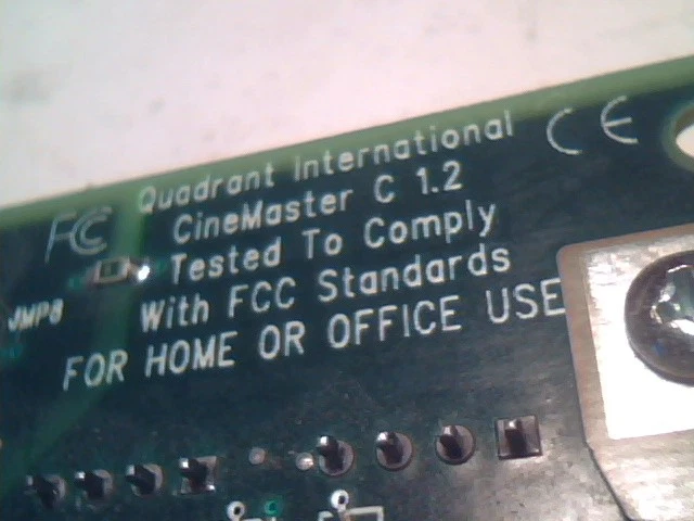 CineMaster C 1.2 Dell 0008275C 8275C S/PDIF PCI Card SMTC 100824 C-Cube ZiVADS-C - image 10