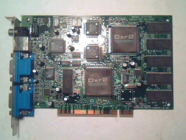 Creative Encore DXR2 CT7120 PCI Card DVD Video Decoder Board -- VERSION 1