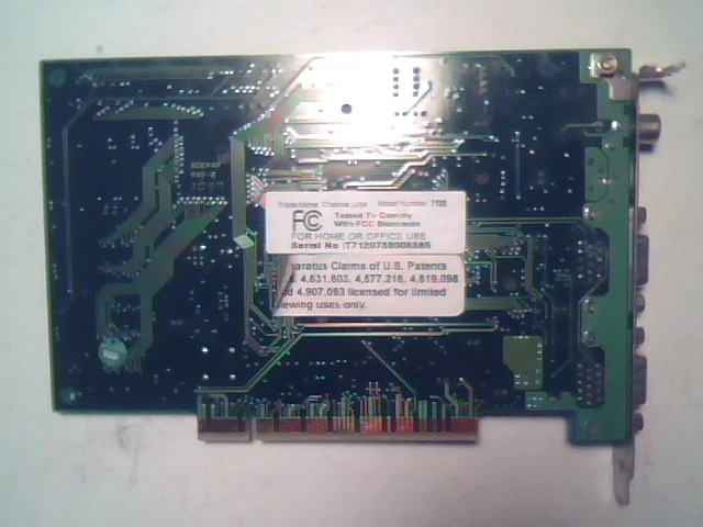 Creative Encore DXR2 CT7120 PCI Card DVD Video Decoder Board -- VERSION 1 - image 2