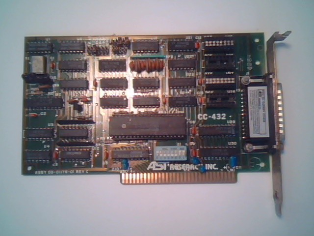 AST CC-432 8 Bit ISA Remote Emulation Card 1983 03-01178-01