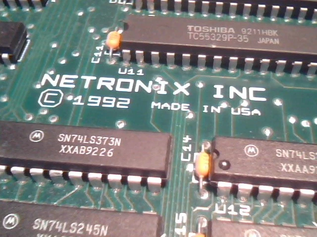 Nettronix 04793-001 NIC Network Card ISA 1992 w/ IBM Token Ring 51F1439ESD - image 4