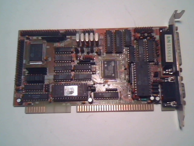 GSV8-6220-A VP442 Multifunction I/O Card SVGA video all on one card UM82C862F