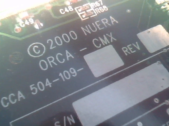 Nuera CMX CPCI CompactPCI 504-109 Rev:N ORCA - image 6