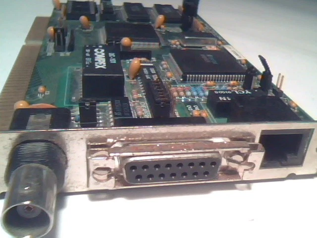 COMPEX ReadyLINK ENET16-COMBO RevD vintage 16-bit ISA Card Ethernet NIC network - image 3