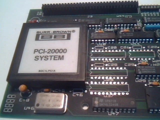 Burr-Brown PCI-2000 A/D DAQ 8bit ISA card PCI-20041C-2A 817C001 III Carrier - image 4