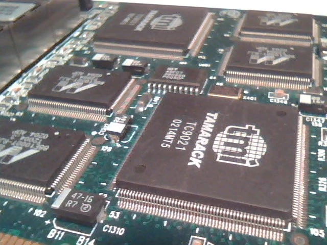 Quad Gigabit PCI-X Network Card Antares LA-4GC-F0101 Rev4 Tamarack TC9021 - image 4