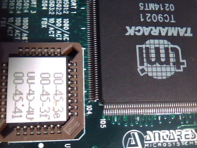 Quad Gigabit PCI-X Network Card Antares LA-4GC-F0101 Rev4 Tamarack TC9021 - image 9