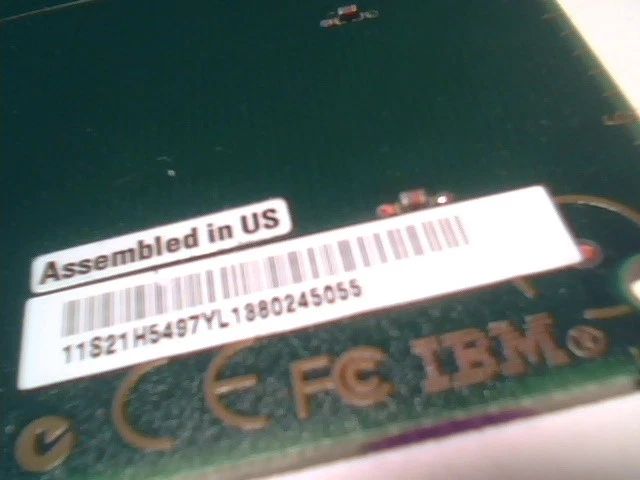 Network Card PCI Twinax IBM - 21H5497 21H5599 97H7760 - image 5