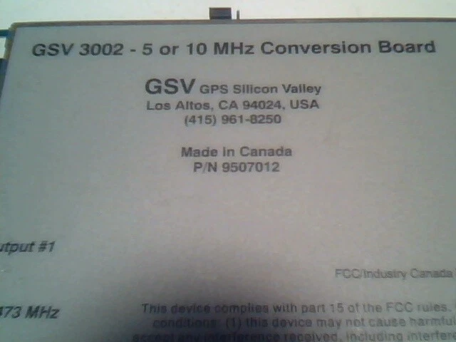 GSV GPS Silicon Valley Frequency Generator Card 1995 Vintage 8bit ISA 5150 PC — image 4
