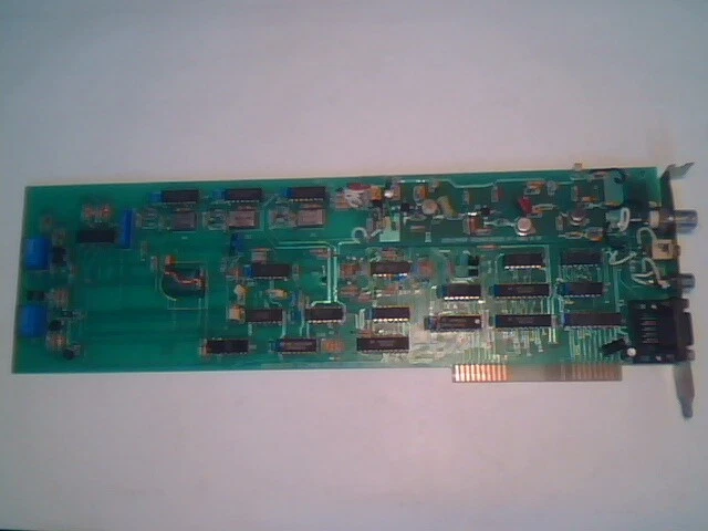 DTC Experimental Security Vintage Video Graphics 8Bit ISA Card IBM 5150 PC/XT