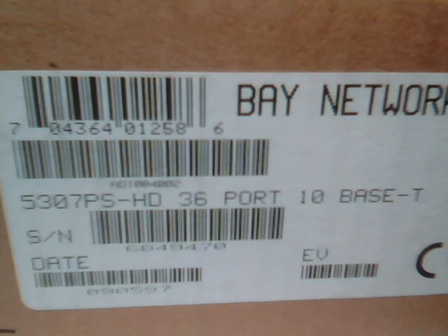 NORTEL BAY NETWORKS 5307PS-HD 36-PORT 10BASE-T Ethernet Card - image 2