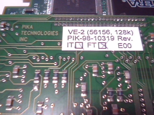 USSP PIKA PRIMENET PCI 24T4 PRI19110B CARD RASCOM 022-00006-08 TELEPHONY BOARD - image 6