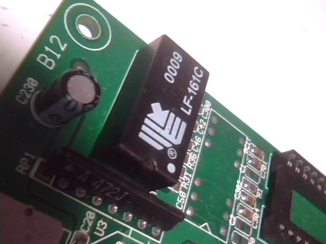 4-Port Ethernet PCI Hub Card ver 1.1 Realtek RTL8029AS Tamarack TC3097-8 2000 - image 7