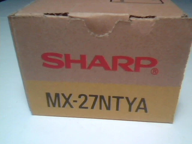 New Genuine Sharp MX-27NTYA Yellow Toner Cartridge for MC-2300 2700