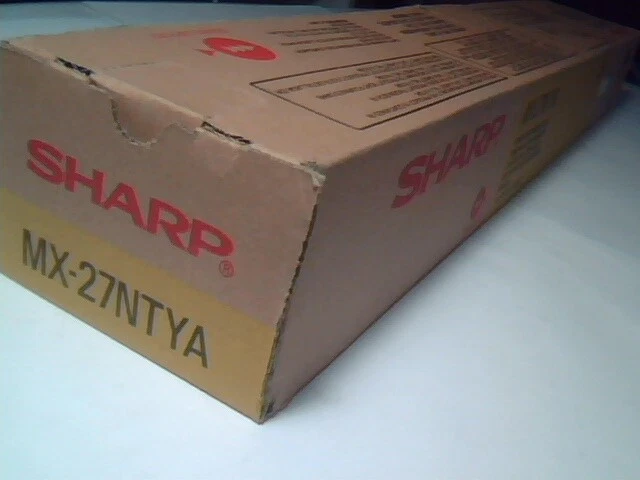 New Genuine Sharp MX-27NTYA Yellow Toner Cartridge for MC-2300 2700 - image 2