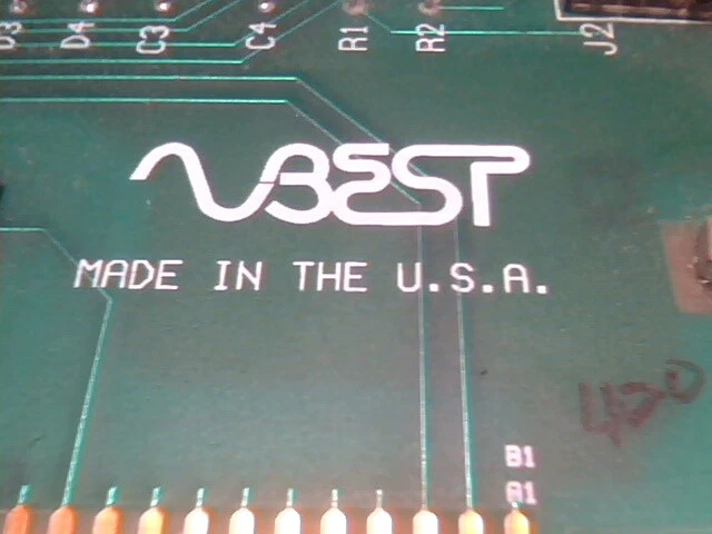 Wierd Rare Vintage 8-bit ISA card Best PCN-0125A PCI-0007A Pulse input detect - image 4