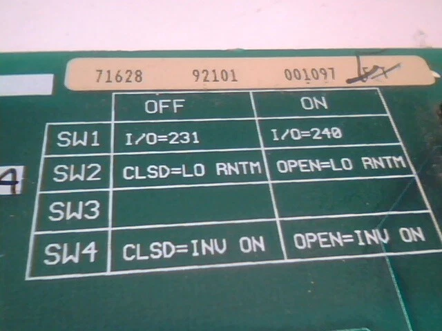 Wierd Rare Vintage 8-bit ISA card Best PCN-0125A PCI-0007A Pulse input detect - image 6