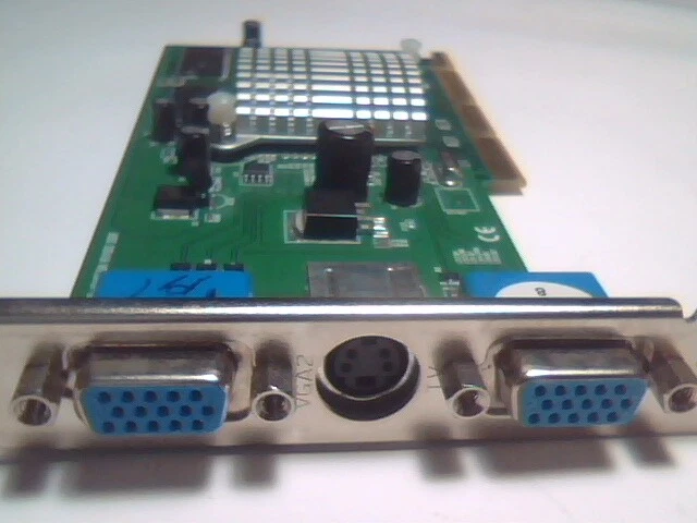 Video Graphics Card AGP ATI RADEON DV100 DDR 7000 32MB Dual FS-SST-ATI7000 - image 3