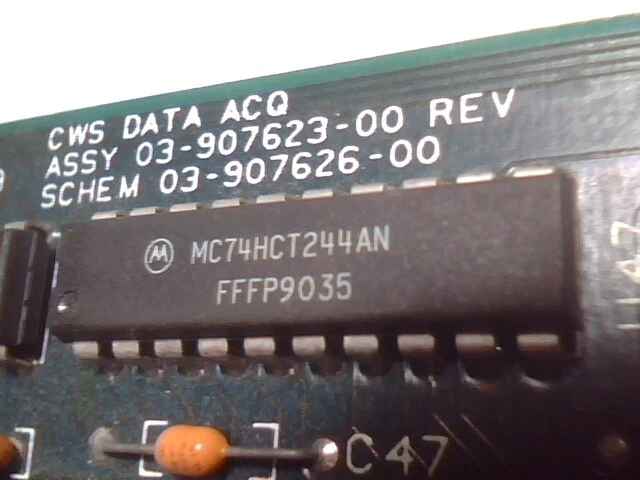 VARIAN CWS DATA ACQ 03-907623-00 Acquisition Interface Card 8bit ISA vintage DAQ - image 4