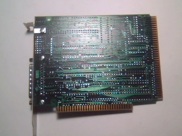 RS-232 Serial Interface Card 8bit ISA vintage 90101574-02 RevA Z80 CPU 1987 - image 2