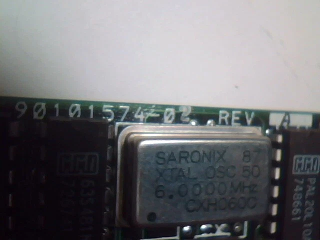 RS-232 Serial Interface Card 8bit ISA vintage 90101574-02 RevA Z80 CPU 1987 - image 4
