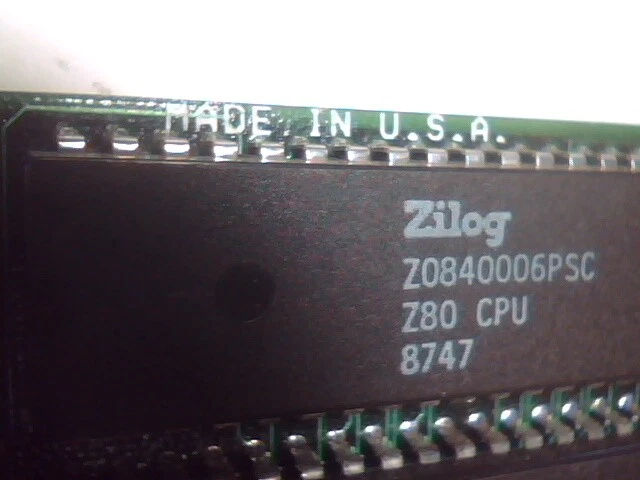 RS-232 Serial Interface Card 8bit ISA vintage 90101574-02 RevA Z80 CPU 1987 - image 5