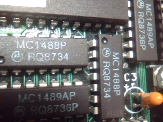 RS-232 Serial Interface Card 8bit ISA vintage 90101574-02 RevA Z80 CPU 1987 - image 6