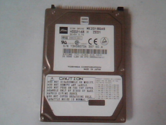 2.5 Hard Drive IDE Disk Toshiba MK2018GAS HDD2168 H ZE01