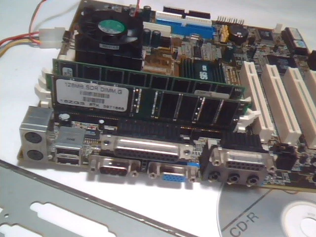 Motherboard Pentium Super Socket7 Chaintech CT-S55V MB-S55V SiS530 ATX ISA 500MH - image 2